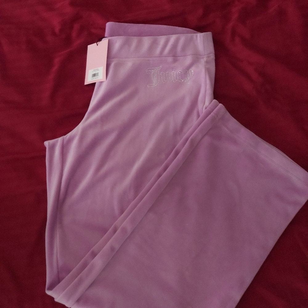 Juicy Couture Lavender Velour Pants